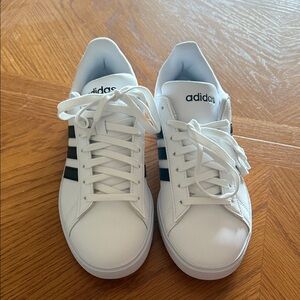 Adidas Sneakers (men’s 7.5) or fits women’s 8.5-9